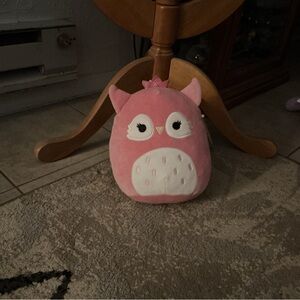 Pink Owl Plush Toy Squishmallow